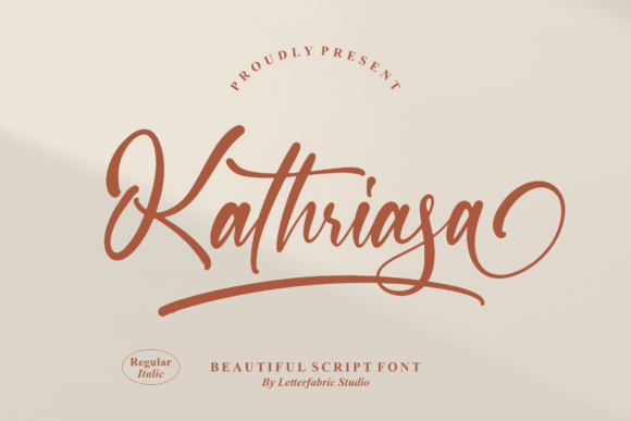 Kathriasa Script Font for Stunning Designs