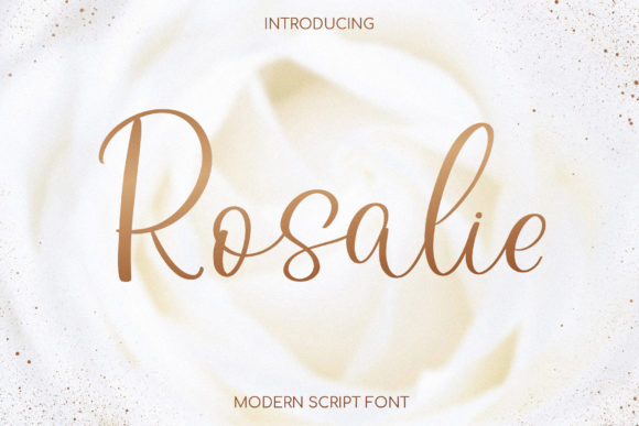 Rosalie Script Font Brings Elegance to Every Design