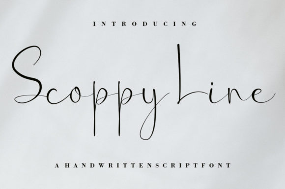 Scoppy Line: The Script Font Designers Keep Reaching For