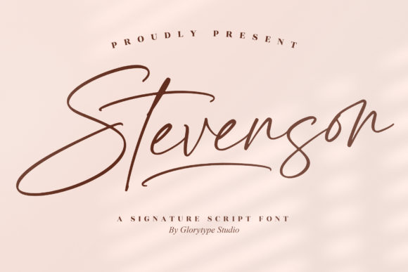 Stevenson: The Script Font That Elevates Every Design